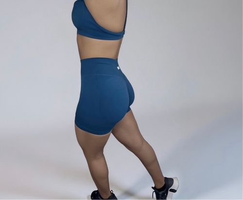 Premium Active Navy Blue Shorts