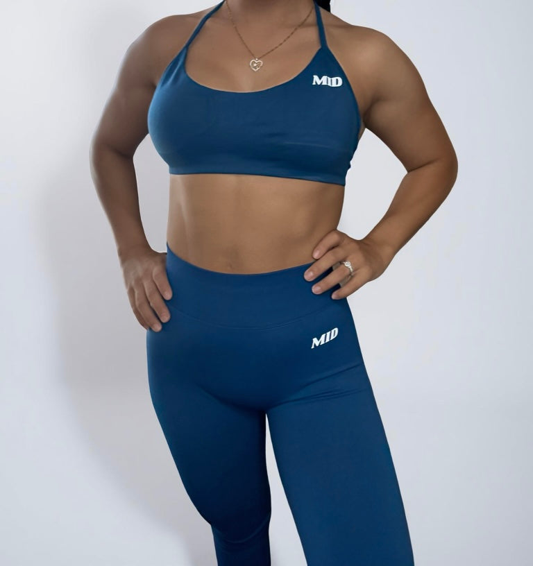 Premium Everyday Navy Blue Sports Bra